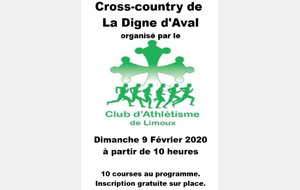 Cross La Digne d'Aval 9 février 2020