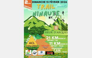 2ème édition du trail : Ninaute by l'Acl